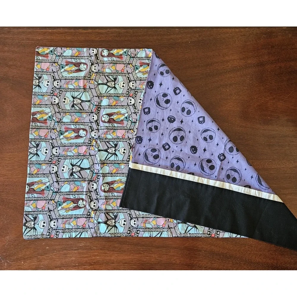 Disney Halloween Nightmare Before Christmas Standard Handcrafted Pillowcase